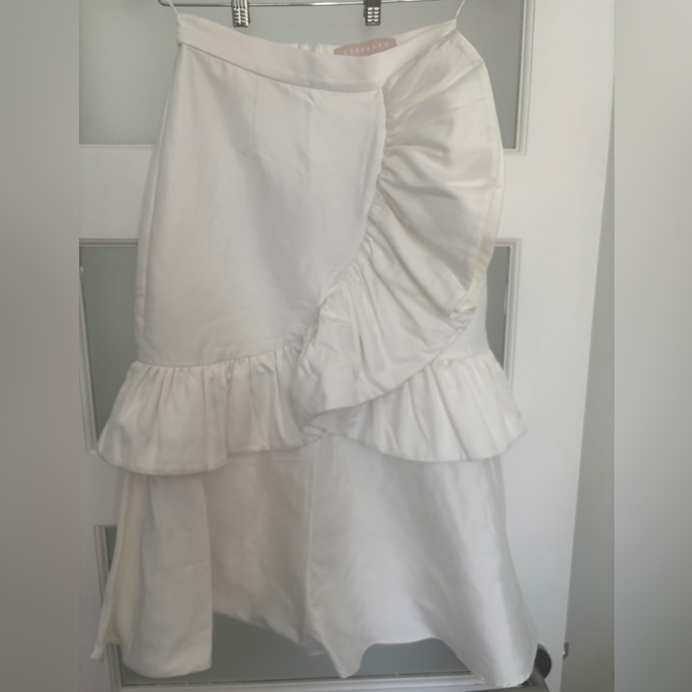 KEEPSAKE the Label Skirt in White and Pink